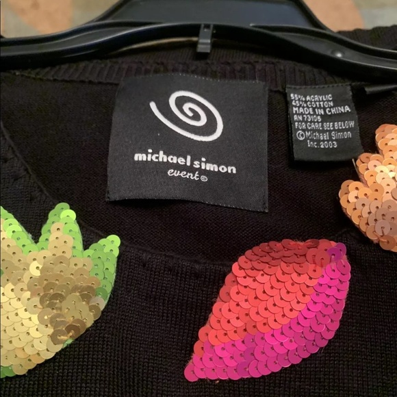 Michael Simon “A Fall Dog And Such” Sweater (M)🐶 - Picture 6 of 8